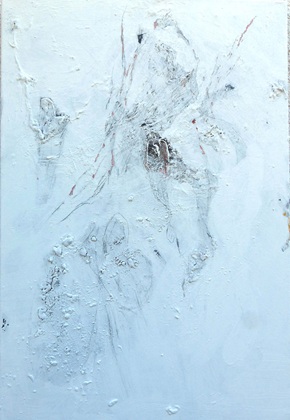 Infinity - das Unendliche 2/ 2025 &ndash; Acryl und &Ouml;l auf Leinwand 60cm x 90 cm